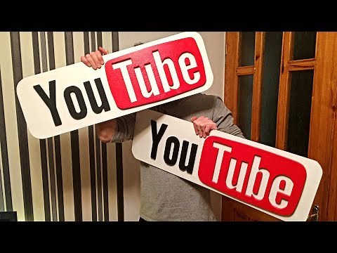 How To Make Logo YouTube at home