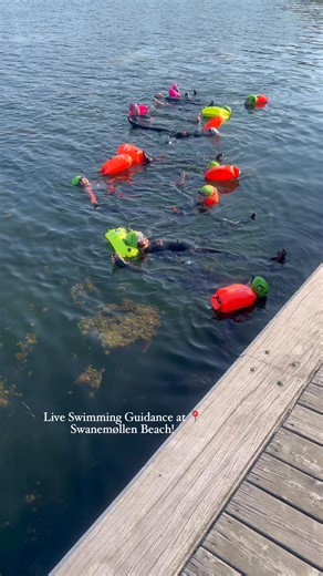 1.2K views | Live Swimming Guidance at Swanemøllen Beach!  My...