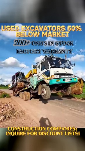 Second-hand excavator through strict control, save time and save second-hand excavator high cost-effective choice! old driver strict selection, power online, easy to get the big and small workers digging goldware has been in place! second-hand excavator performance hard core, the price cut half, to help you easily open the road to create wealth #Second-hand mini excavator #Second-hand foreign trade excavator #Second-hand excavator sales