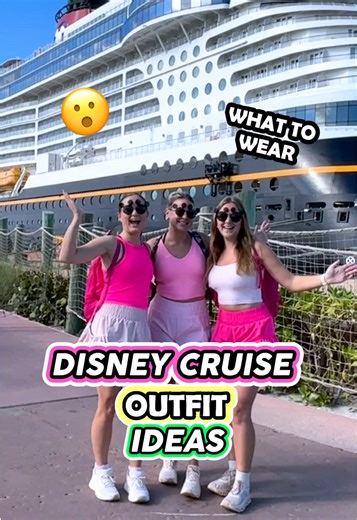 EASY Disney Cruise Line Outfit Planning! 🤩🚢(What to Wear & Pack) If you are sailing on a Disney cruise, here is an easy way to plan outfits for the trip! I planned my outfits around the rotational dining meals, port activities, and events on the ship. Our itinerary included a day at Nassau, Bahamas and Castaway Cay. Consider packing outfits for Castaway Cay, pirate night, and rotational dining! What would you wear on a Disney Cruise?! #outfitideas #cruise #disney ​⁠ #disneycruise #cruiseoutfit