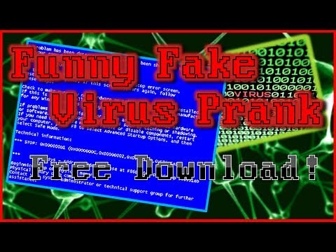 Funny Fake Virus Prank (Harmless) - Free Download - Windows