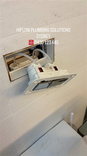 Geberit inlet valve replacement in Blakehurst.
