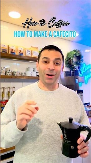 How to Make a Cafecito?