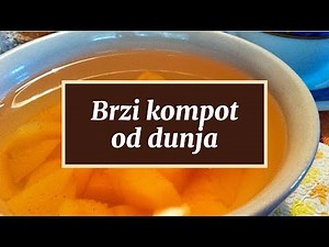 Brzi kompot od dunja