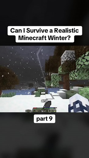 Surviving a Realistic Minecraft Winter: Part 9