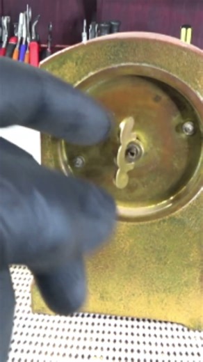 Vintage Eight Day Ansonia Table Clock #shorts