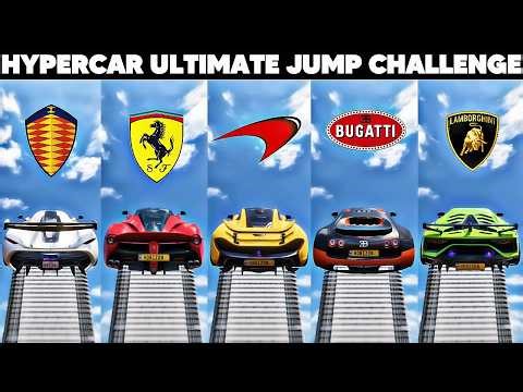 Can These Hypercars Jump Over Airplanes? (Insane Results) | Forza Horizon 5✈️🔥