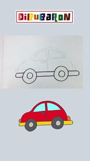 Dibujando un Auto Facil Paso a Paso | Dibujo de Auto Facil