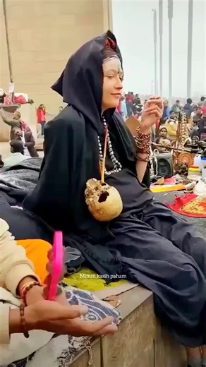 The Aghori sect enjoys bathing in ashes, as for them, ash is the final point of human life. #aghori #mahadev #culture #culturalcustoms #tourism #tourist #tribe #culture #cultural #adventure #interiortribes #travel #insight #tourism #touristguide #tour #tribal #fblifestyle | Mimin kasih paham