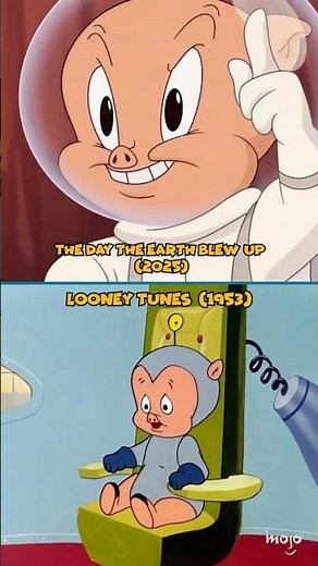 Looney Tunes The Day the Earth Blew Up: Then vs Now #looneytunes #cartoon #cartooncharacters