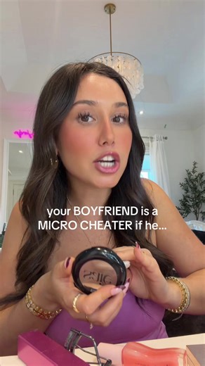 your BOYFRIEND is a MICRO CHEATER if he…😡 Makeup Brands: @Saie @Kosas @Hourglass Cosmetics @BenefitCosmeticsCA @SHISEIDO Outfit Brands: @Old Navy @Lisa Gozlan Jewelry @EvryJewels #cheater #relationship #dating #datingadvice #makeup
