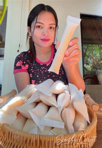 Ice Candy Buko Recipe Using Lock Popsicle Plastic