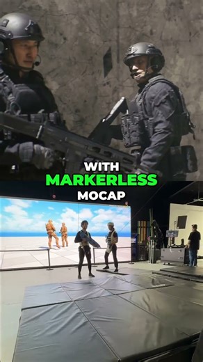 Markerless Mocap: Captury & Unreal Engine Magic! #shorts