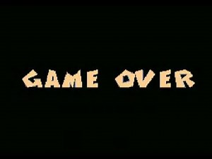 Game Over - Super Mario World 2: Yoshi's Island