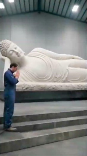 Visit the temple where the ancient Buddha statue was found in the sea# Buddhism # Buddha #shorts