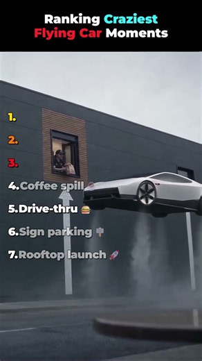 Ranking Craziest Flying Car Moments 🚀