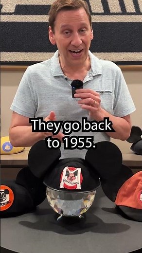 Historic Mickey Mouse ear hats