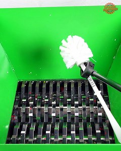 4.1K views · 32 reactions | Toilet Brush VS Shredder Machine !  The sound is so Satisfying | Infernal Shredder | Facebook