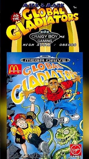 This McDonald's Game Is Actually GOOD?! | Global Gladiators SEGA Mega Drive Gameplay #retrogaming