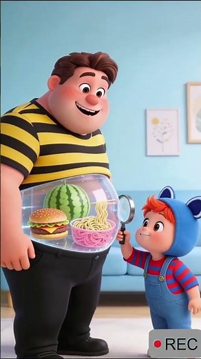 爸爸和妈妈的大肚子不一样 #奇妙萌可 #3到6岁儿童益智早教动画 #yuewenanimation #animation #funny #cartoon