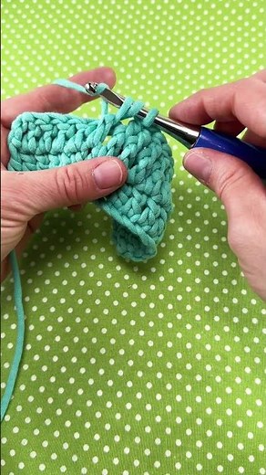 Crochet the front post double crochet with me! 🧶 #fiberflux