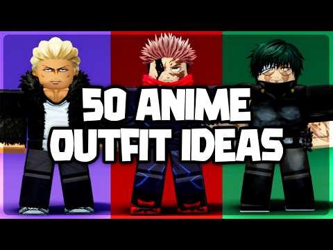 Anime Outfit Ideas Compilation #roblox