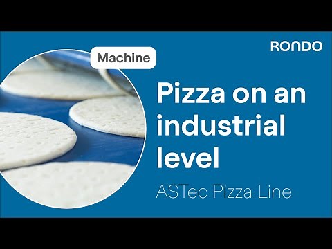 High performance Pizza machine | RONDO ASTec Pizza Line