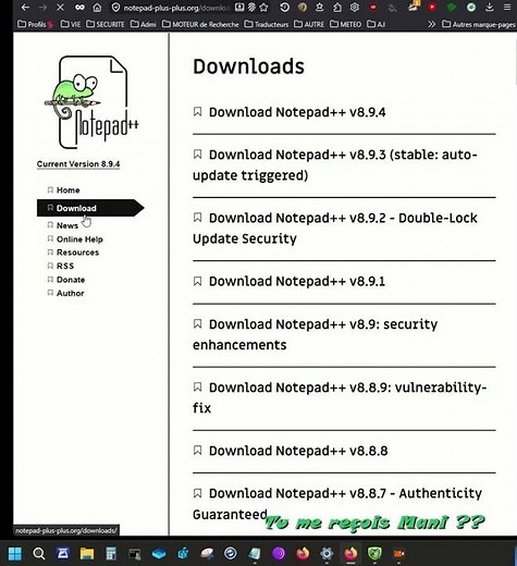 #Windows7#Windows11#Notepad++ v 8.9.4