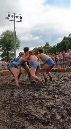 Women’s Mud Wrestling Championship – Fierce Moves & Non-Stop Action | Warrior Women Wrestling