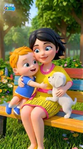 Baby & Puppy Get Hurt 😢 | Baby Get Boo Boo Song | Baby Cartoon Nursery rhymes #shorts #kidssongs