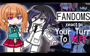 Fandoms React To YTTD [Aftons FNAF, HP, Omori, TOH, Amphibia, Danganronpa, Cree