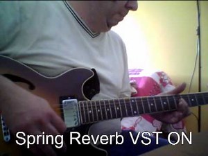 Freeware Spring Reverb plugin VST demo