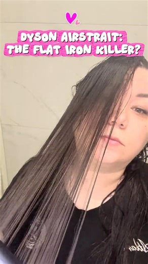 🚫 Stop the heat damage! I finally tried the Dyson Airstrait and my hair has never looked so healthy