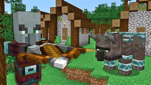 How to Survive a Massive Pillager Raid in Minecraft