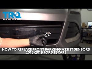 How to Replace Front Parking Assist Sensors 2013-2019 Ford Escape