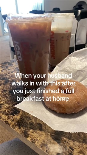 A sweet treat after a full breakfast.. I’m breastfeeding I need it 😅 #newborn #postpartum #justjokes #breastfeeding