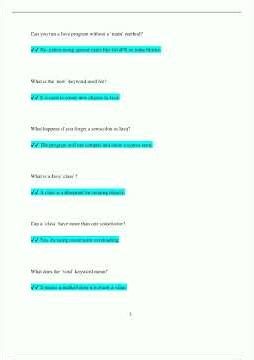 Intro to Java Programming Questions and Answers with Certified Solutions1001