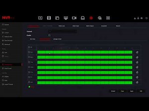 Zxtech CCTV setup motion detection