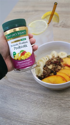 What exactly does a Prebiotic Postbiotic Probiotic do? We broke it down for you ☺️​ ​ Take just one of our delicious gummies per day to support gut health, regularity and everyday wellness.* 🥭💛​ *These statements have not been evaluated by the Food and Drug Administration. This product is not intended to diagnose, treat, cure or prevent any disease. | Nature's Bounty