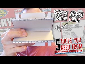 5 Woodworking Tools You Need From Harbor Freight Vol. 10