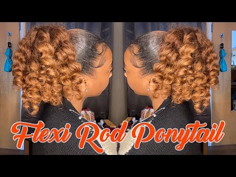 Flexi Rod Ponytail | Natural Hairstyles | Mia Ashanti ♡.
