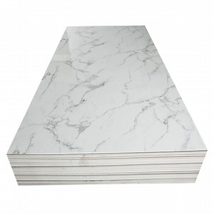[Hot Item] Sample Free 3D PVC Wall Panel, PVC Shower Wall Panels, Spc Wall Panel Marble