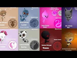 Miraculous Ladybug: more new Kwami's!!