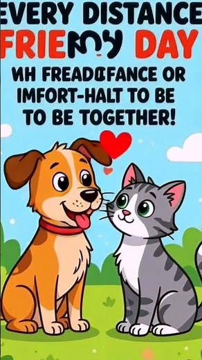#cartoon #dog#and#cat cartoon❤️