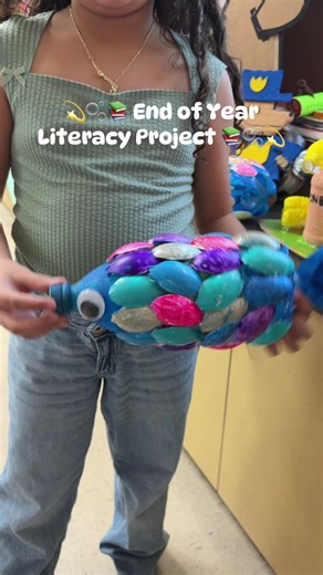 My third grade students were tasked with creating their favorite book character out of recycleable materials!!! They outdid themselves!!!!🤩📚 #thirdgradeproject #elementaryschool #elementaryproject #literacyproject #endoftheyear