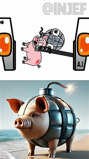 INJEF Italian Brainrot Alphabet Lore v(Svinino Bombondino) #italianbrainrot #brainrot