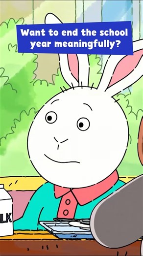 PBS KIDS on Instagram: "Arthur and Buster are on to something here. Looking back at the accomplishments of the school year is a great way to move into summer!"