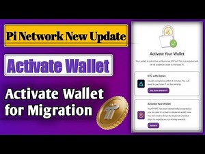 Activate Pi Wallet for Migration|Pi Network New Update| KYC with Banxa