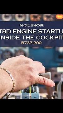Nolinor Aviation | Inside the Cockpit - JT8D Engine Startup Sequence