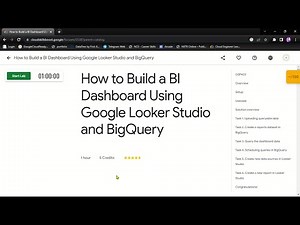 How to Build a BI Dashboard Using Google Looker Studio and BigQuery [ GSP403 ] Solution